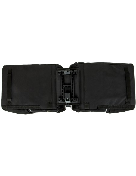 Dubbele fietstas New Looxs Vigo Double MIK 2.0 - 40 liter - 30 x 19 x 40 cm (2x) - Black-Green