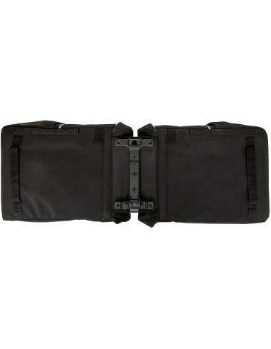 Dubbele fietstas New Looxs Vigo Double RackTime 2.0 - 40 liter - 30 x 19 x 40 cm (2x) - Black-Green