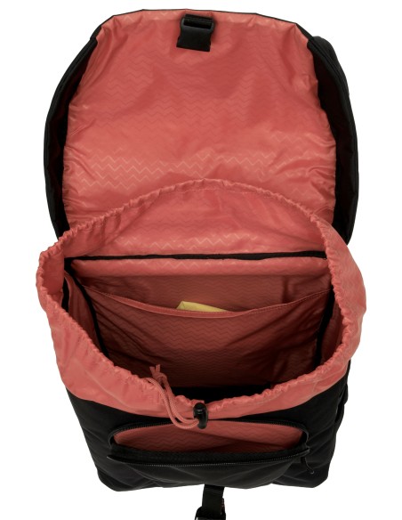 Dubbele fietstas New Looxs Vigo Double RackTime 2.0 - 40 liter - 30 x 19 x 40 cm (2x) - Black-Orange