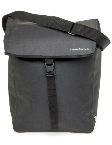Enkele fietstas New Looxs Hamar Single - 19 liter - 32 x 16 x 40 cm - Anthracite