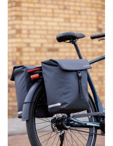Enkele fietstas New Looxs Hamar Single - 19 liter - 32 x 16 x 40 cm - Anthracite