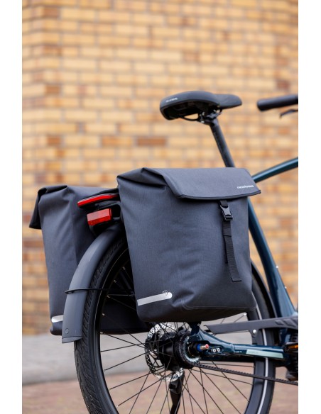 Enkele fietstas New Looxs Hamar Single - 19 liter - 32 x 16 x 40 cm - Anthracite