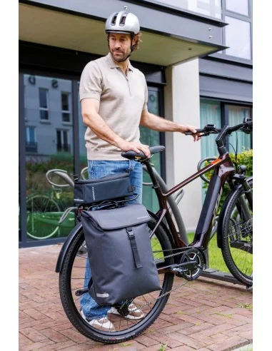 Rugzak New Looxs Hamar Backpack - 20 liter - 30 x 15 x 44 cm - Anthracite