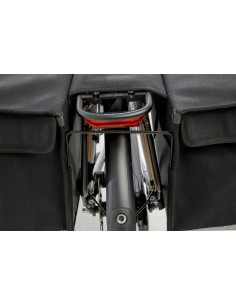 Dubbele fietstas New Looxs Canvas Deluxe - 46 liter - 39 x 18 x 33 cm (2x) - Black 2