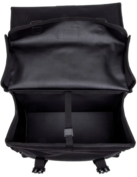 Dubbele fietstas New Looxs Canvas Deluxe - 46 liter - 39 x 18 x 33 cm (2x) - Black