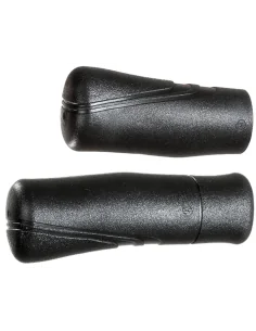 Handvatset Herrmans 91B - 90/120 mm - zwart - 15 sets in werkplaatsverpakking