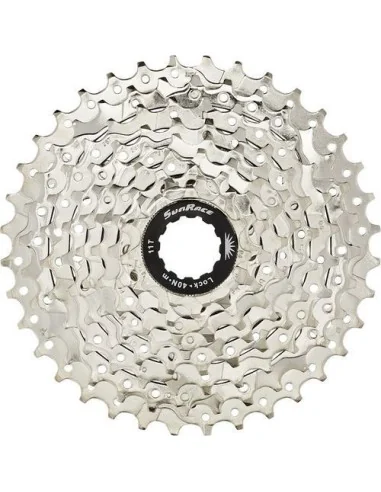 Cassette 9 speed Sunrace CS-M98 11-36T - nikkel