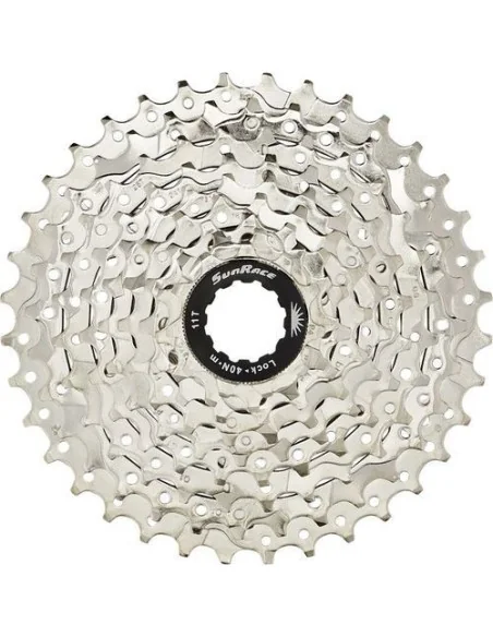 Cassette 9 speed Sunrace CS-M98 11-36T - nikkel