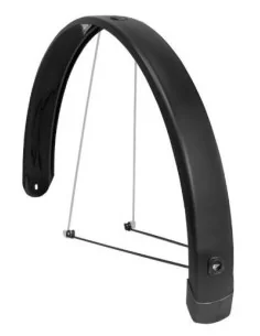 Spatbord achter Eurofender Tempo Square 28 inch 58mm - zwart