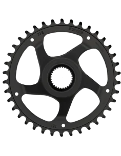 Kettingblad 38T KMC - geschikt voor Bosch generatie 4 - zwart