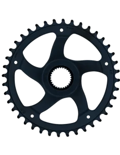 Kettingblad 40T KMC - geschikt voor Bosch generatie 4 - zwart