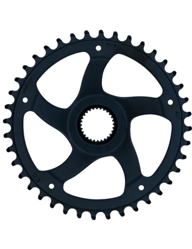 Kettingblad 40T KMC - geschikt voor Bosch generatie 4 - zwart