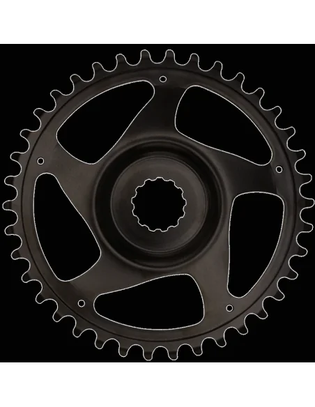 Kettingblad 38T KMC - geschikt voor Bosch generatie 3 - zwart