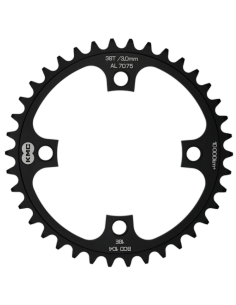 Kettingblad 38T KMC BCD 104 mm - 1/2" x 1/8" wide - zwart