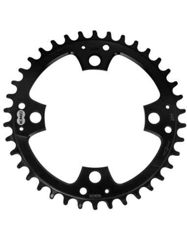 Kettingblad 38T KMC BCD 104 mm - 1/2" x 11/128" narrow wide - zwart