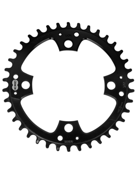 Kettingblad 38T KMC BCD 104 mm - 1/2" x 11/128" narrow wide - zwart