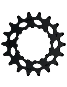 Tandwiel KMC Voor Bosch 18T CRO-MO Staal 11/128 inch - Zwart