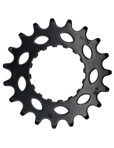 Tandwiel KMC Voor Bosch 19 CRO-MO Staal 11/128 inch - Zwart