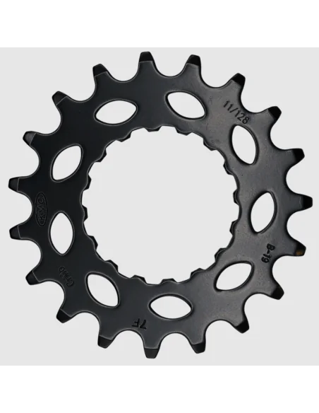 Tandwiel KMC Voor Bosch 19 CRO-MO Staal 11/128 inch - Zwart