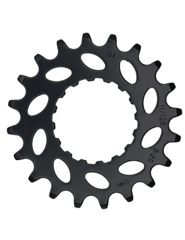 Tandwiel KMC Voor Bosch 20 O-MO Staal 11/128 inch - Zwart