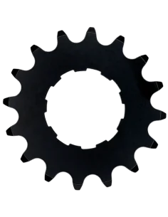 Tandwiel KMC Voor enviolo 16T O-MO Staal 3/32 inch - Zwart