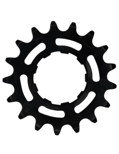 Tandwiel KMC Voor enviolo 17T O-MO Staal 3/32 inch - Zwart