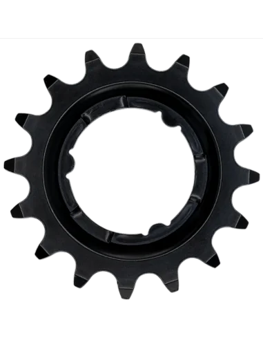 Tandwiel KMC Voor Shimano 16T O-MO Staal 3/32 inch - Zwart