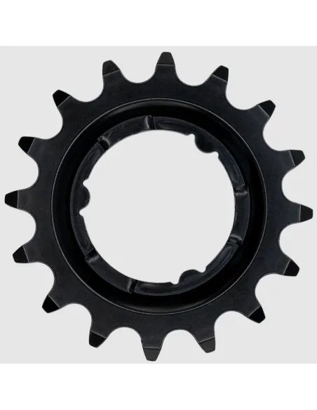 Tandwiel KMC Voor Shimano 16T O-MO Staal 3/32 inch - Zwart