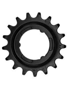 Tandwiel KMC Voor Shimano 17T O-MO Staal 3/32 inch - Zwart