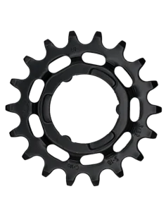 Tandwiel KMC Voor Shimano 18T O-MO Staal 3/32 inch - Zwart