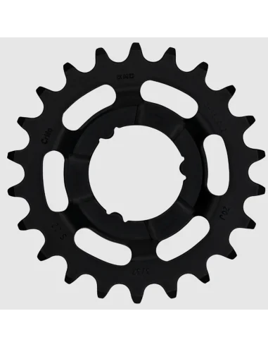 Tandwiel KMC Voor Shimano 22T O-MO Staal 3/32 inch - Zwart