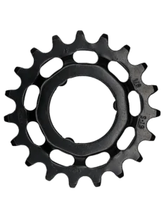 Tandwiel KMC Voor Shimano 19T O-MO Staal 1/8 inch - Zwart