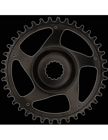 Kettingblad 38T KMC - geschikt voor Bosch generatie 3 - zwart - 25 stuks in werkplaatsdoos