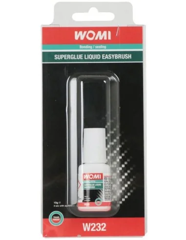 Secondelijm Womi W232 Superglue Liquid Easybrush Transparant 10 gram