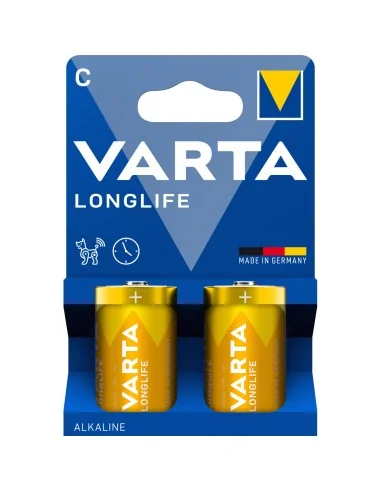 Batterij Varta Longlife Alkaline LR14 C (2x)