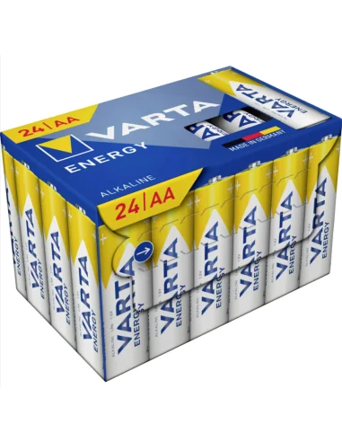 Batterij Varta Energy AA (penlite) 1.5 V - 24 stuks in doosje