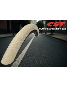 Buitenband CST Zeppelin 28 x 1.90'' / 50-622 - crème met reflectie 2