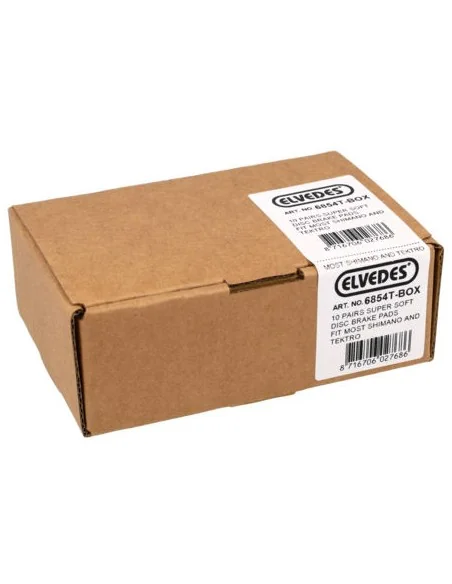Schijfremblokset Elvedes - Shimano - Organische Compound (resin) - 10 paar