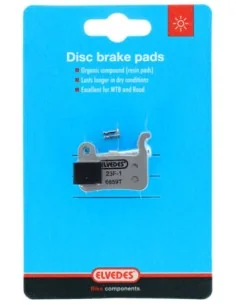 Schijfremblokset Elvedes - Shimano - Organische Compound (resin) - 1 paar 2