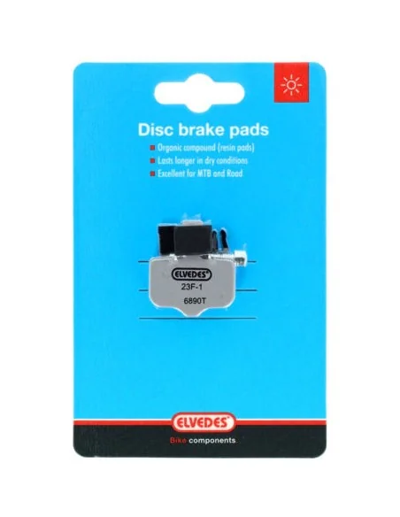 Schijfremblokset Elvedes - Avid - Organische Compound (resin) - 1 paar