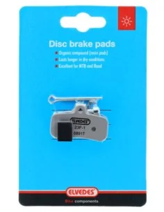 Schijfremblokset Elvedes - Shimano - Organische Compound (resin) - 1 paar 2