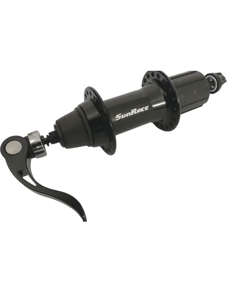 Achternaaf 8 speed Sunrace HBM53 - 36 gaats - 135 mm - Quick Release - zwart