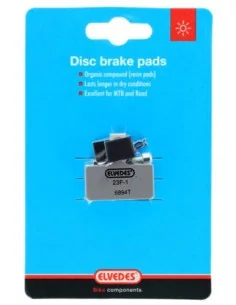 Schijfremblokset Elvedes - Shimano - Organische Compound (resin) - 1 paar 2