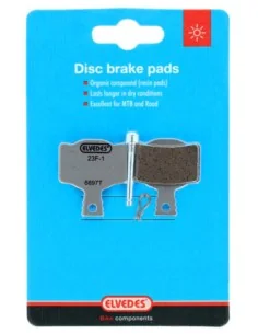 Schijfremblokset Elvedes - Magura - Organische Compound (resin) - 1 paar 2