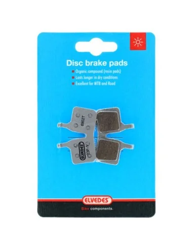 Schijfremblokset Elvedes - Magura - Organische Compound (resin) - 1 paar