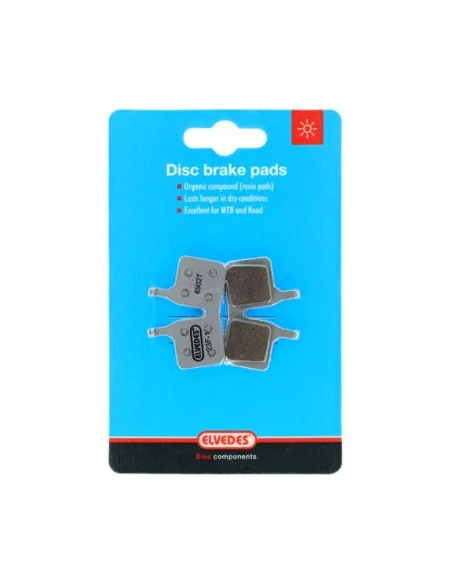 Schijfremblokset Elvedes - Magura - Organische Compound (resin) - 1 paar