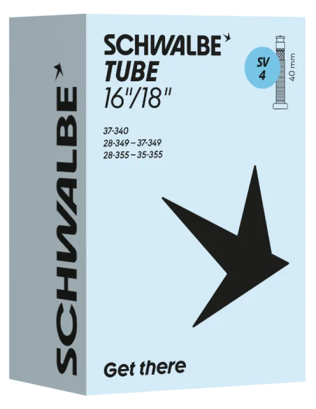 Binnenband Schwalbe SV4 (16-18'') 28/37-340/355 - 40mm ventiel