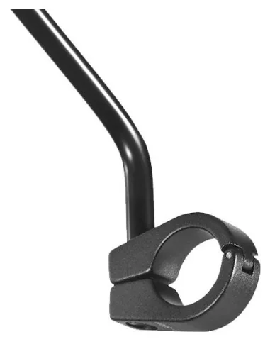 Spiegel Ergotec M-77L - links montage - zwart