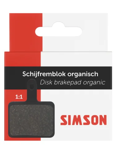 Schijfremblokset Simson organisch (1 paar)