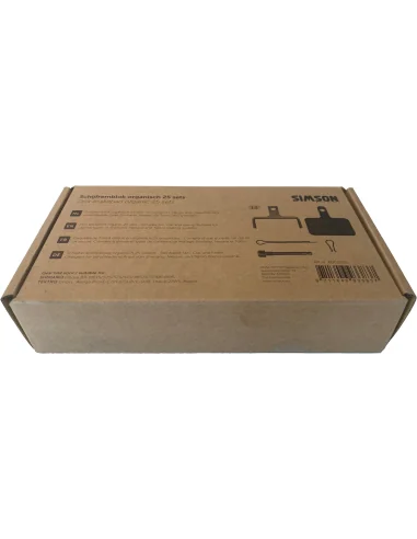 Schijfremblokset Simson organisch (25 paar)